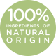 100% Ingredients of Natural Origin